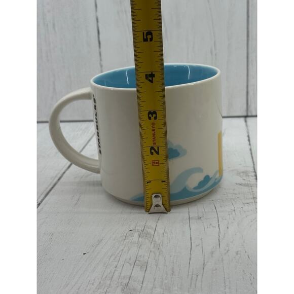 Starbucks You Are Here California Mug Coffee Cup 14 fl oz Displayed Only 2016 - Picture 7 of 7